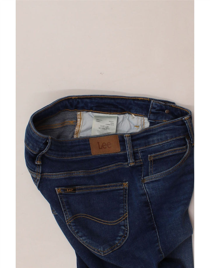 LEE Womens Scarlett Slim Jeans W28 L29 Blue Cotton Vintage Lee and Second-Hand Lee from Messina Hembry 