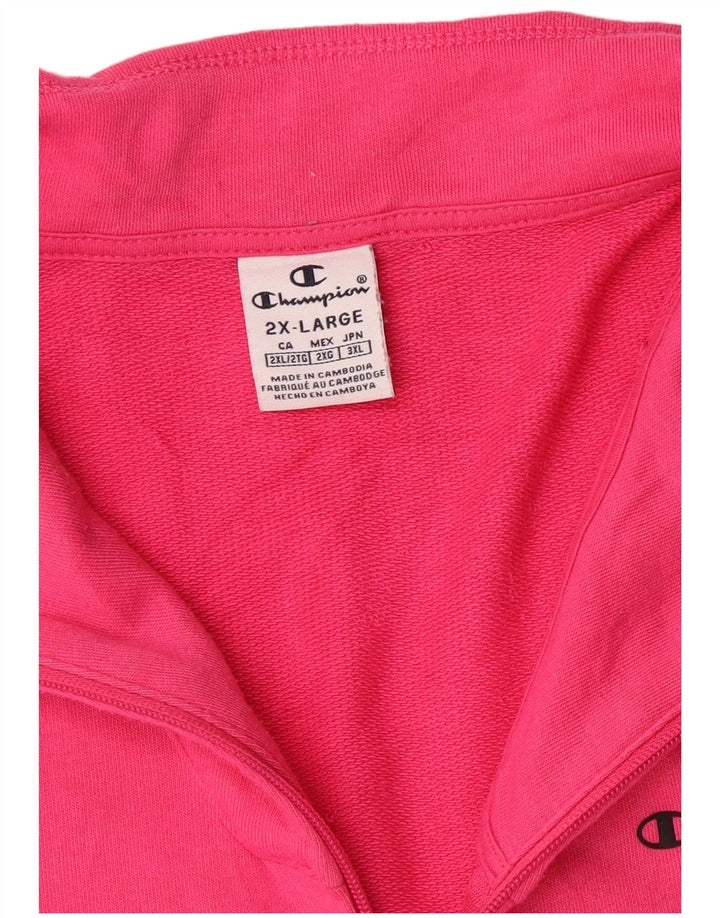 Γυναικεία αθλητική φόρμα CHAMPION Top Jacket UK 20 2XL Pink