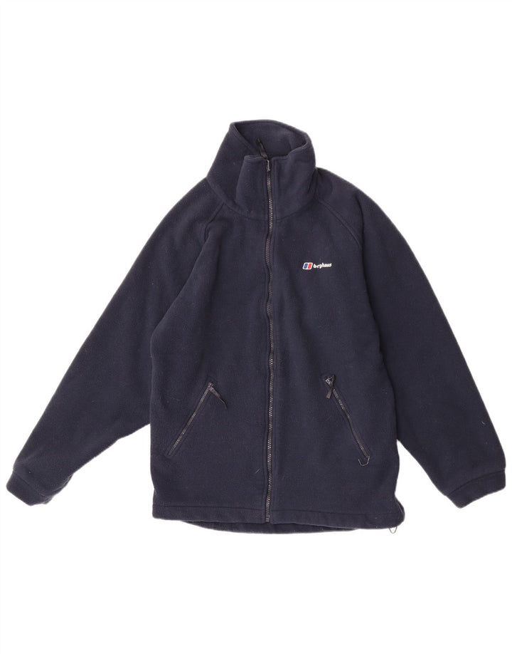 Berghaus Ανδρικό Fleece Jacket UK 36 Small Navy Blue Polyester