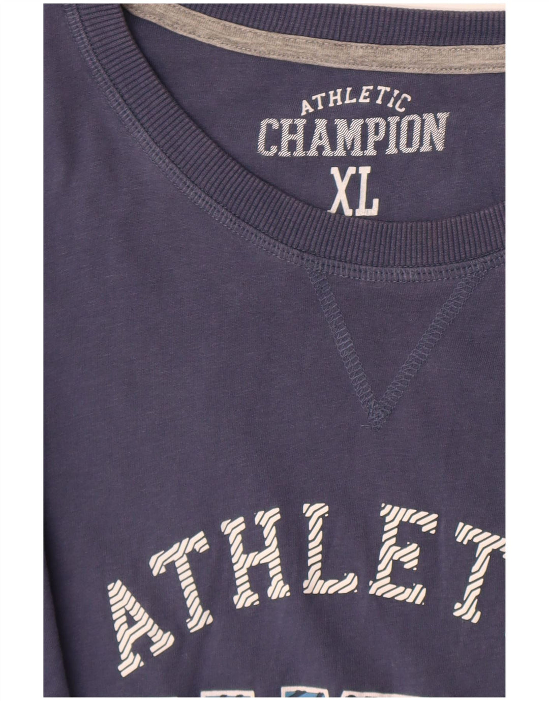 Champion Ανδρικό γραφικό τοπ μακρυμάνικο XL μπλε