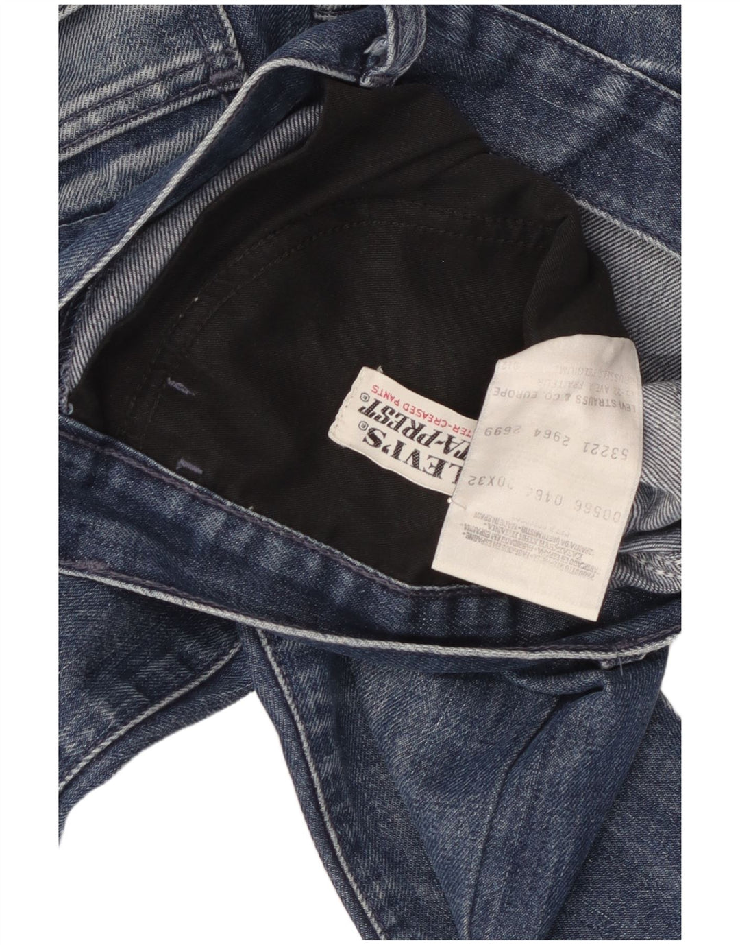 Γυναικείο τζιν Levi's Tapered W30 L29 Blue Cotton