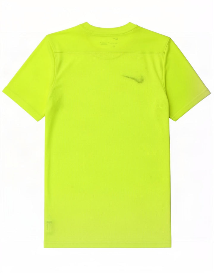 Ανδρικό T-shirt Nike Dri Fit T-shirt από μικρό πράσινο πολυεστέρα