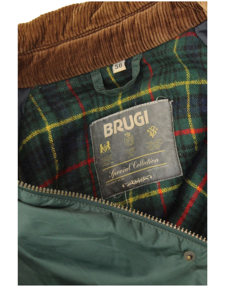 BRUGI Ανδρικό Μπουφάν IT 56 3XL Πράσινο