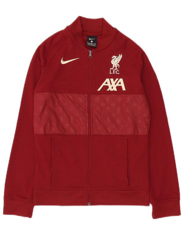Μπουφάν Nike Boys Liverpool αθλητική φόρμα 10-11 ετών Medium Maroon