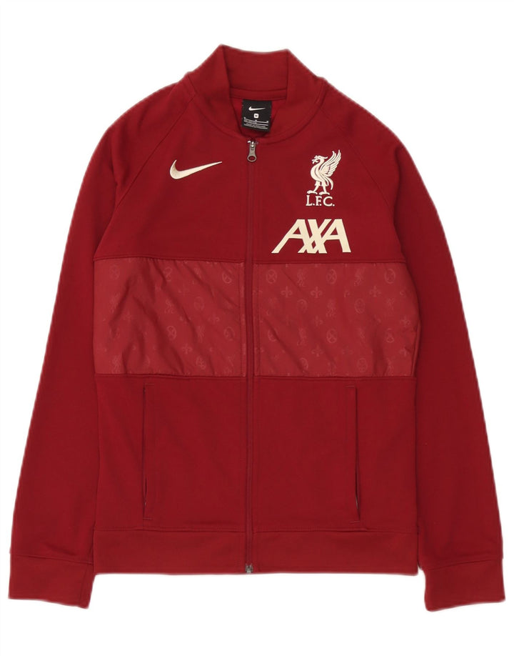 Μπουφάν Nike Boys Liverpool αθλητική φόρμα 10-11 ετών Medium Maroon