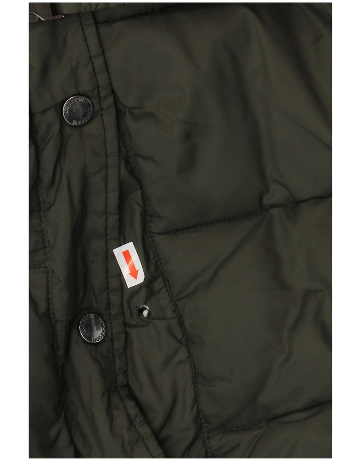 Γυναικείο μπουφάν με κουκούλα MONSOON UK 18 XL Khaki Nylon