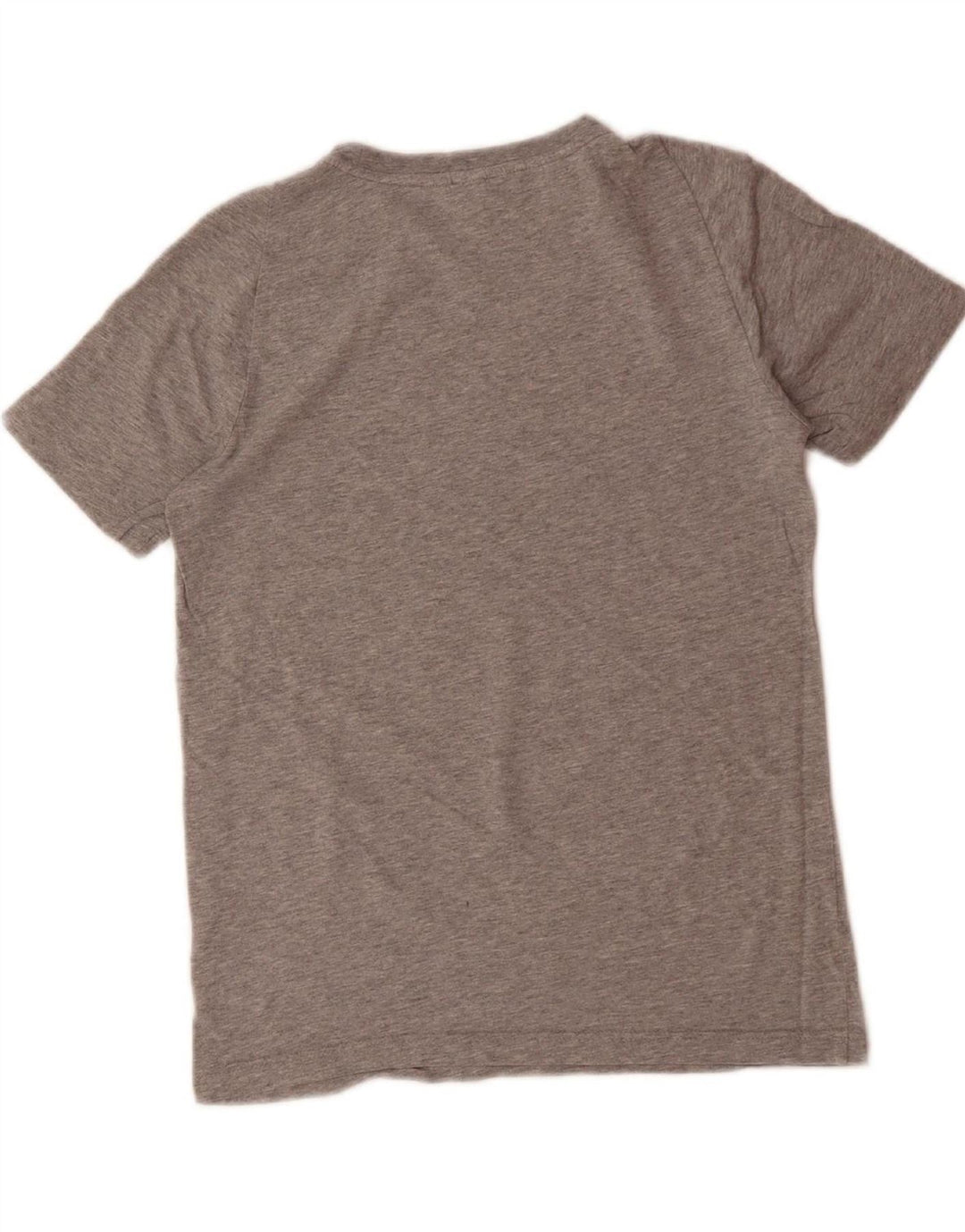 ADIDAS Womens Graphic T-Shirt Top UK 12 Medium Grey