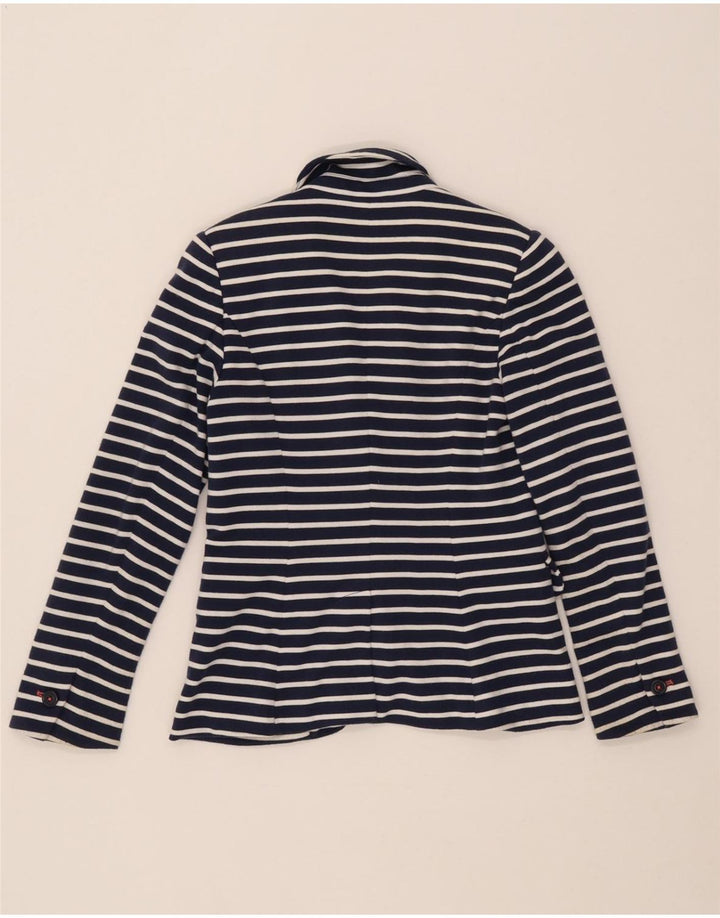Joules Γυναικείο μπουφάν blazer UK 6 XS Navy Blue ριγέ πολυεστέρας