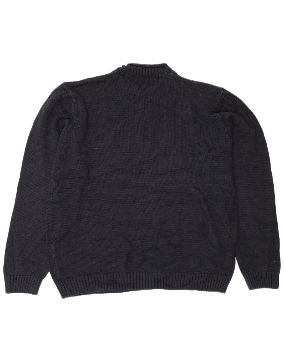 Marks & Spencer Ανδρικό Μπλε Χελώνα Χελώνα πουλόβερ 2XL Navy Blue