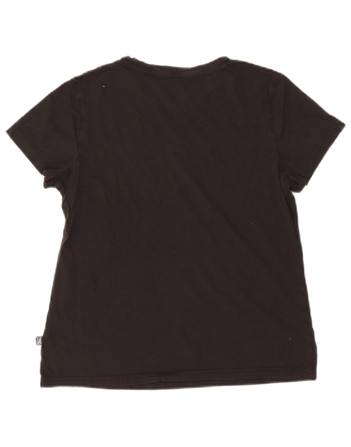 Γυναικείο γραφικό μπλουζάκι Puma Top UK 14 Medium Black