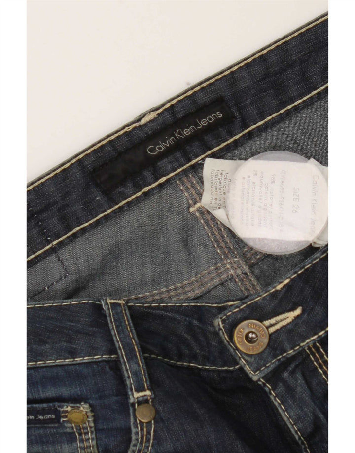 Calvin Klein Γυναικείο Slim Jeans W26 L33 Blue Cotton