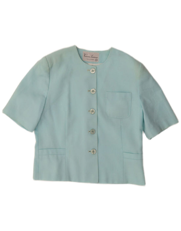 VIVIENNE LAURENCE Γυναικείο σακάκι 5 κουμπιών UK 12 Medium Blue