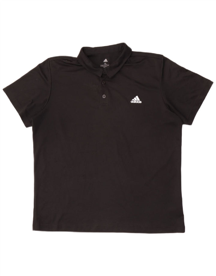 Adidas Ανδρικό Aeroready Πόλο Μπλουζάκι XL Μαύρο Πολυεστέρας