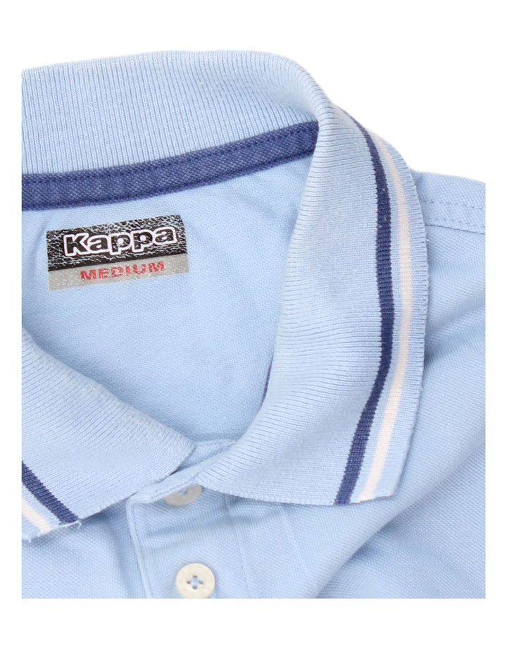 KAPPA Mens Polo Shirt Medium Blue Vintage Kappa and Second-Hand Kappa from Messina Hembry 