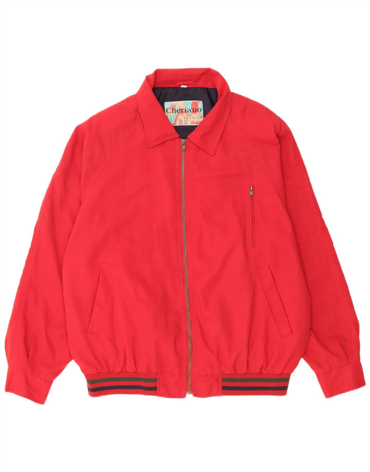 Ανδρικό μπουφάν CHERIANO Bomber IT 52 XL Red Polyester