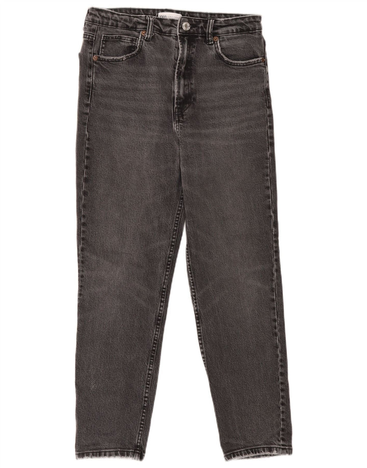 Zara Γυναικείο Tapered Jeans EU 40 Medium W30 L26 Grey