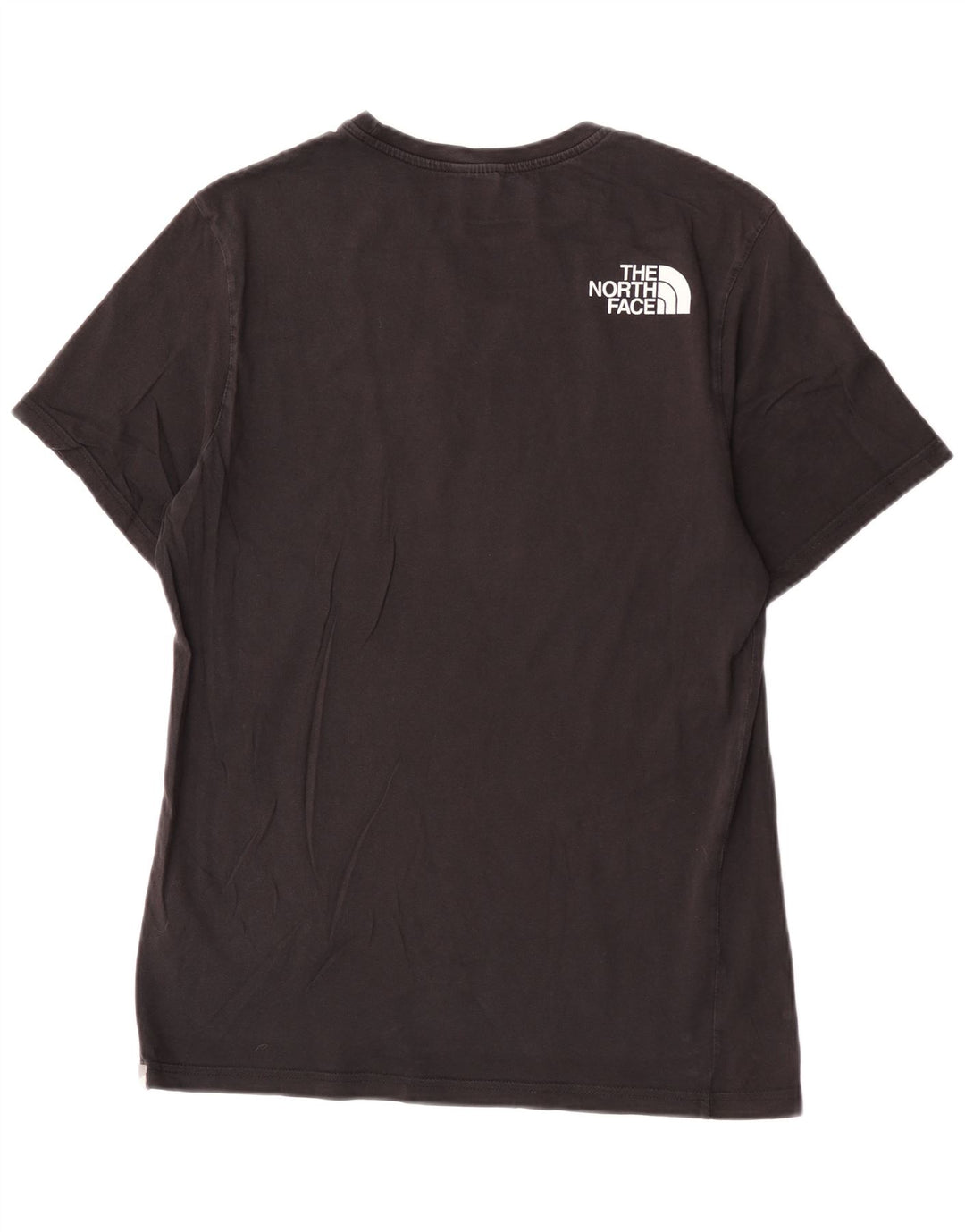 Ανδρικό γραφικό T-Shirt North Face Top Μεσαίο μαύρο βαμβακερό