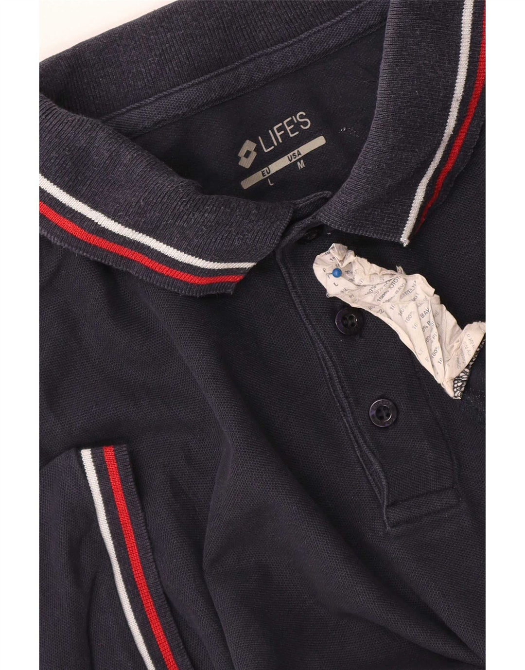 Lotto Ανδρικό Πόλο Μπλουζάκι, Βαμβακερό, μεσαίο ναυτικό μπλε
