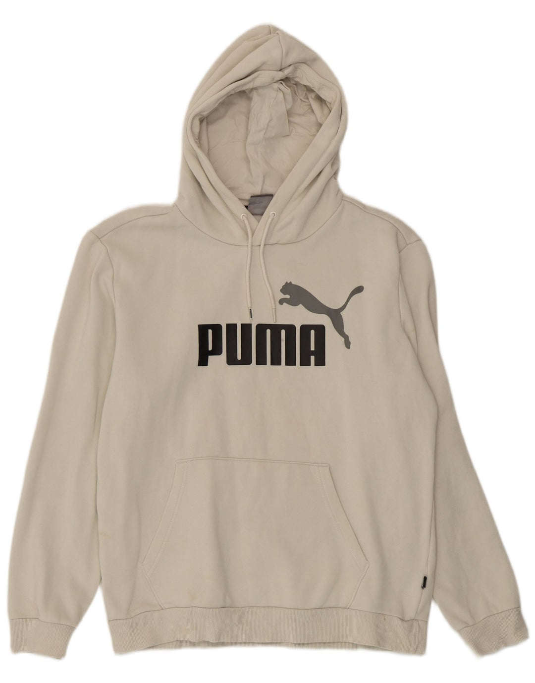 Ανδρικό γραφικό κουκούλα Puma, μεσαίο μπεζ βαμβακερό