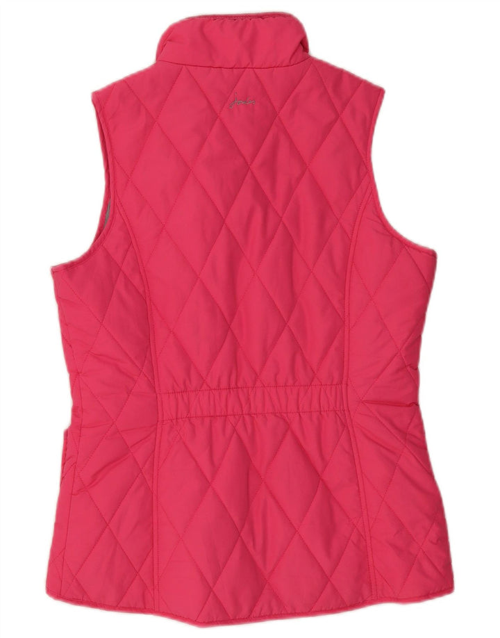 JOULES Γυναικείο Καπιτονέ Gilet UK 10 Μικρός Ροζ Πολυεστέρας