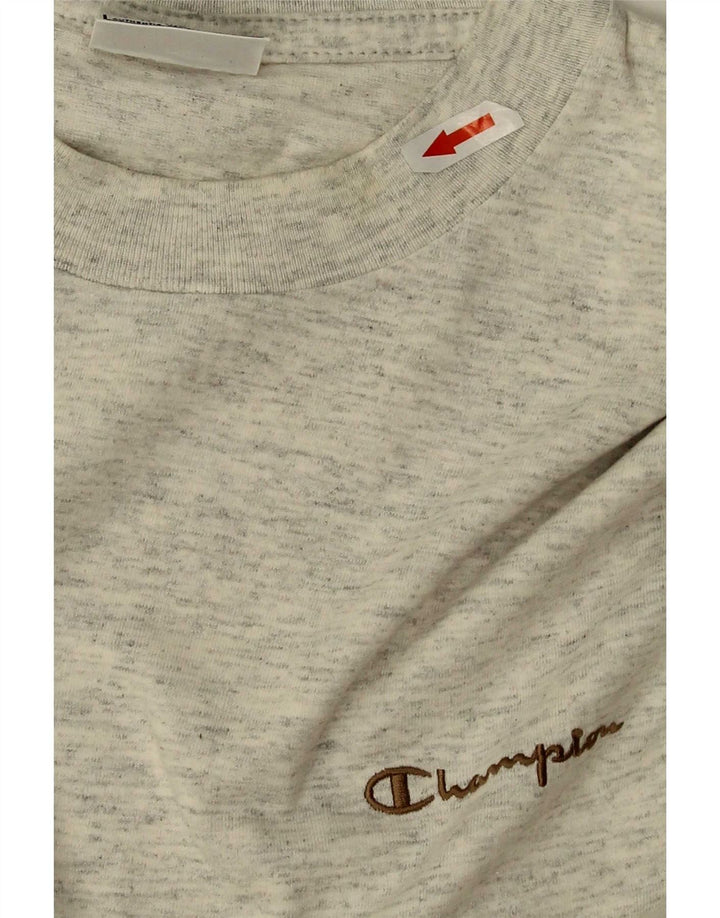 Ανδρικό T-Shirt Champion Top Large Grey Flecked