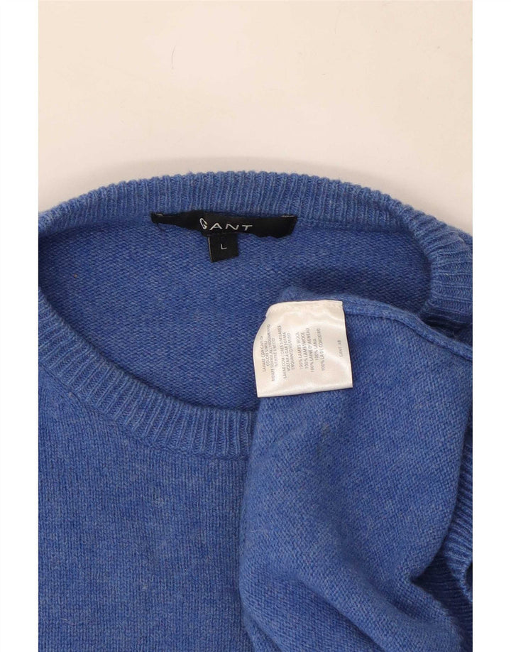 Πουλόβερ Gant Mens Crew Neck Jumper Μεγάλο Μαλλί
