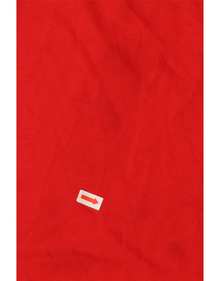 Γυναικείο μπλουζάκι Nike Fit Dry Top US 8/10 μεσαίου κόκκινου πολυεστέρα