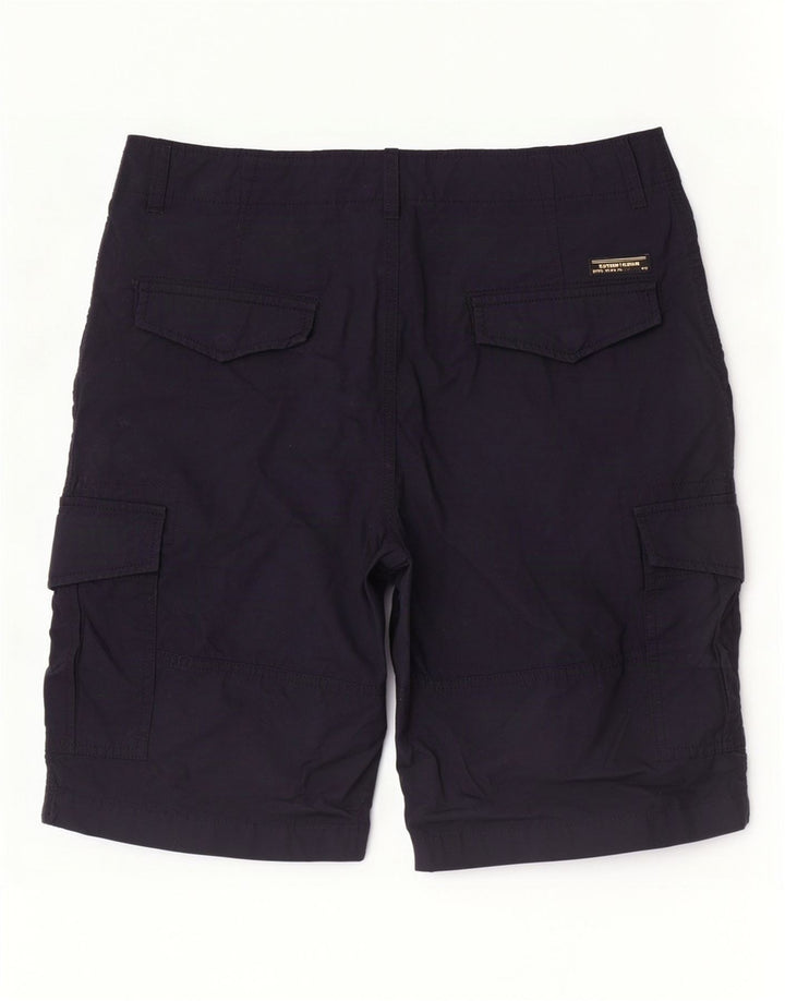 Ανδρικό σορτς Cargo Superdry W32 Βαμβακερό μεσαίο ναυτικό μπλε