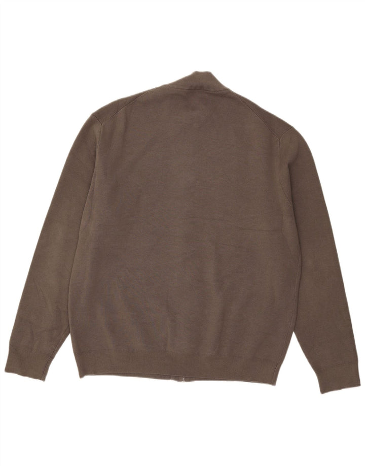 Ανδρικό πουλόβερ Massimo Dutti Ζακέτα XL Γκρι βαμβακερό