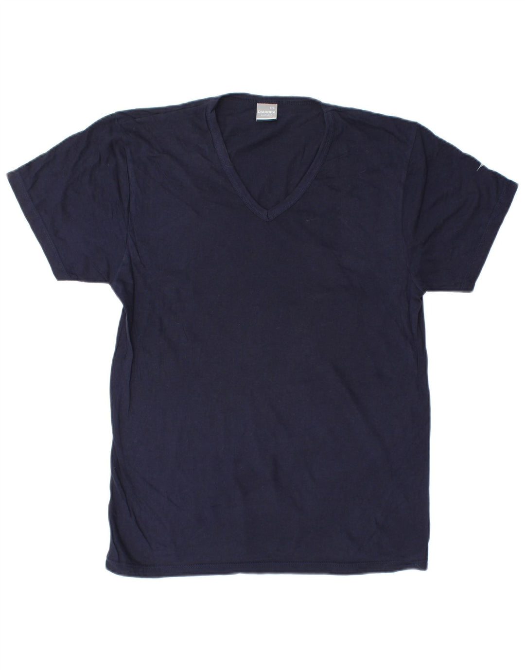 Ανδρικό T-Shirt Diadora Top Large Navy Blue από βαμβάκι