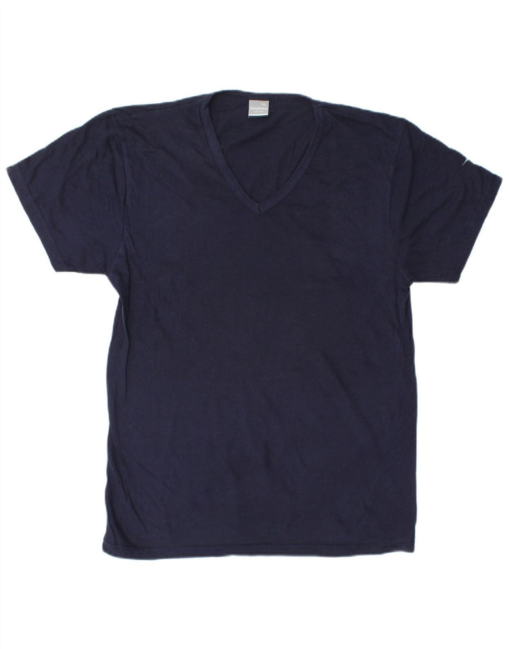 Ανδρικό T-Shirt Diadora Top Large Navy Blue από βαμβάκι