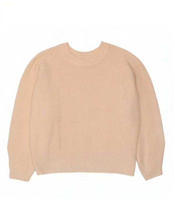 Marks & Spencer Γυναικείο πουλόβερ με λαιμόκαυστο UK 18 XL Off White