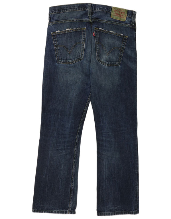 Levi's Mens 507 Bootcut Jeans W34 L34 Μπλε βαμβακερό