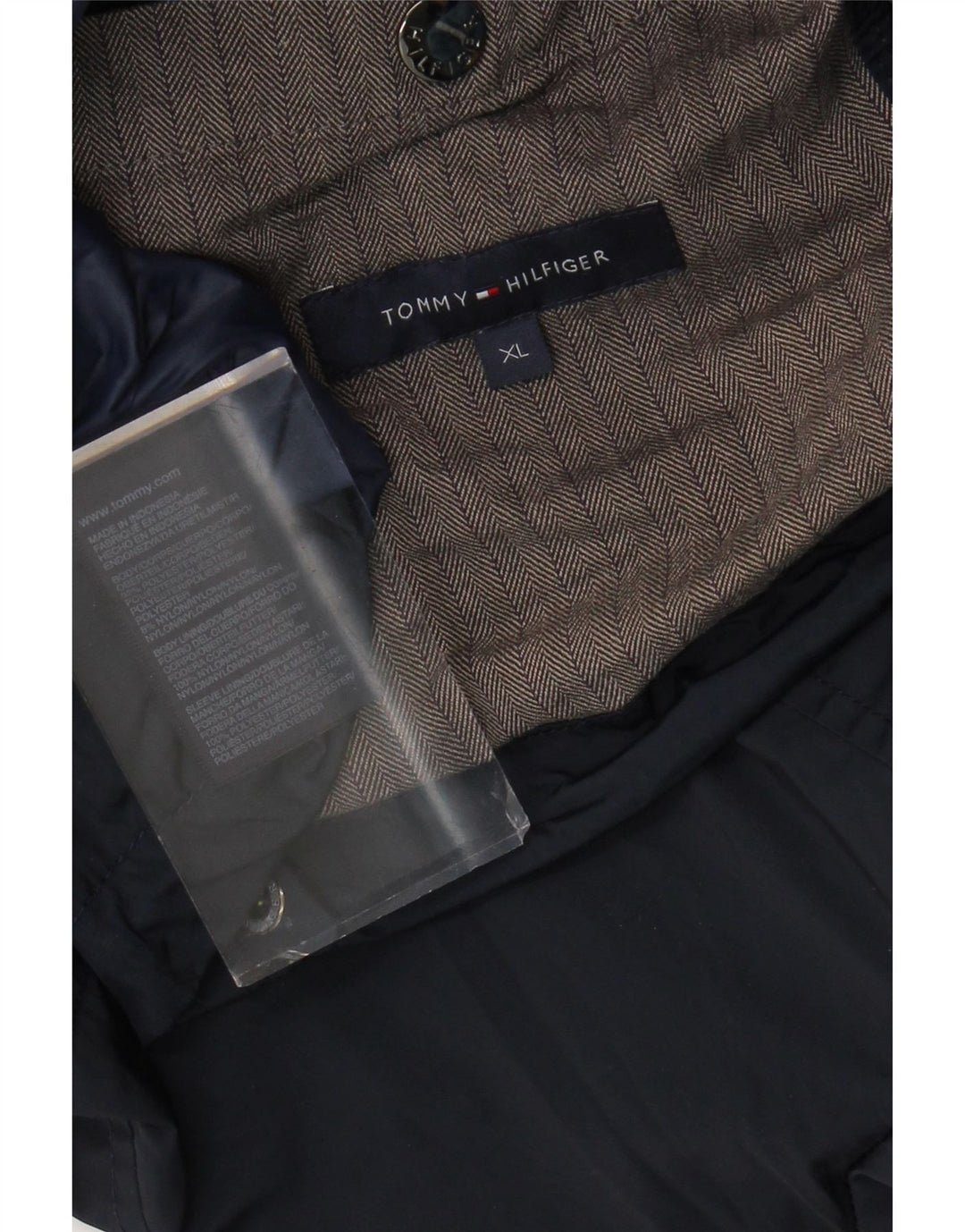 TOMMY HILFIGER Ανδρικό Utility Jacket UK 42 XL Navy Blue Polyester