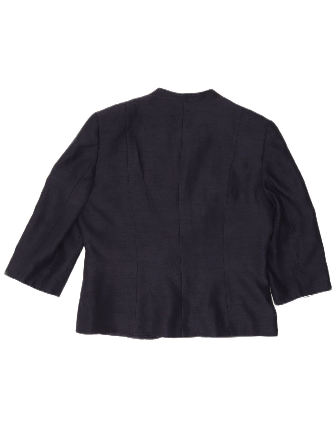 JACQUES VERT Γυναικείο μπουφάν Bolero με 3/4 μανίκια UK 14 Large Navy Blue