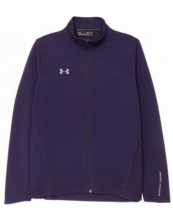 Under Armour Ανδρική φόρμα γραφικής φόρμας Top Jacket Medium Navy Blue Polyester