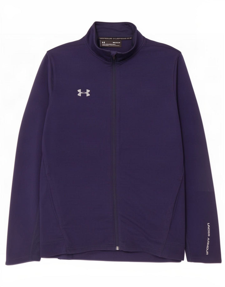 Under Armour Ανδρική φόρμα γραφικής φόρμας Top Jacket Medium Navy Blue Polyester