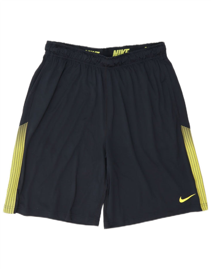 Ανδρικό αθλητικό σορτς Nike Dri Fit Μεγάλο μπλε ναυτικό πολυεστέρα