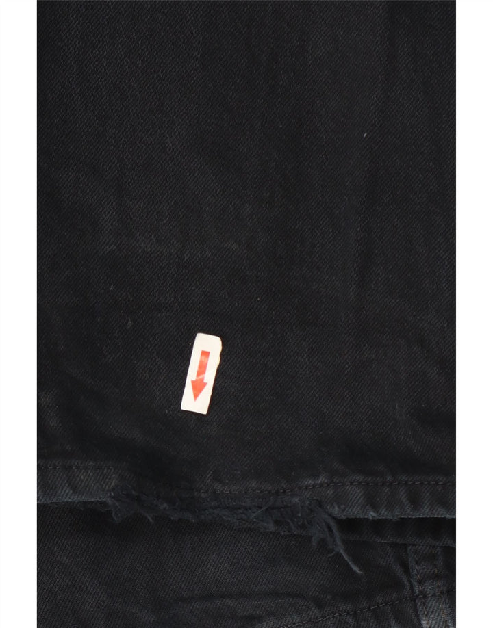 Levi's Mens 501 Straight Jeans W34 L32 Navy Blue