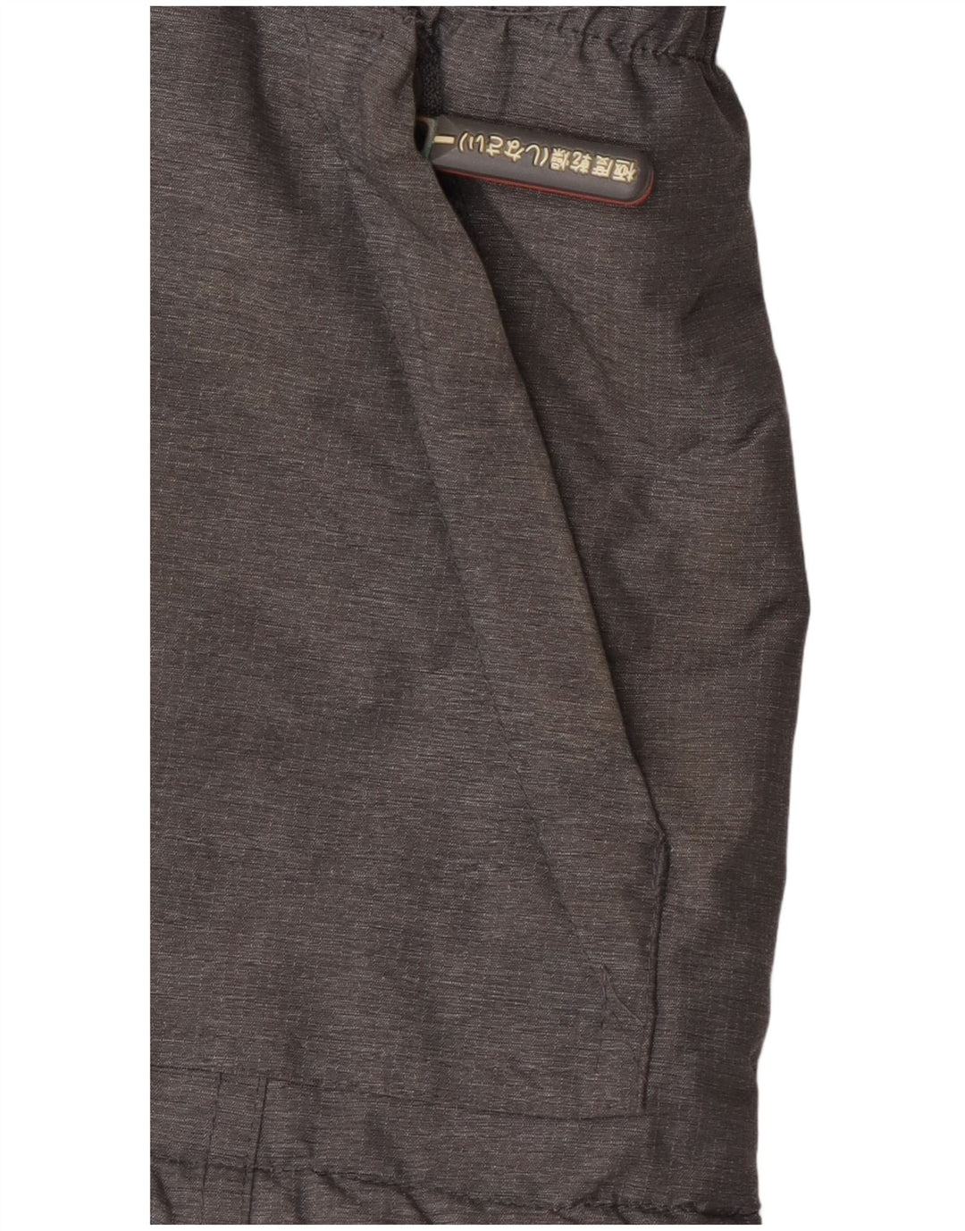 Superdry γυναικείο μπουφάν με κουκούλα αντιανεμικό UK 16 μεγάλο γκρι νάιλον