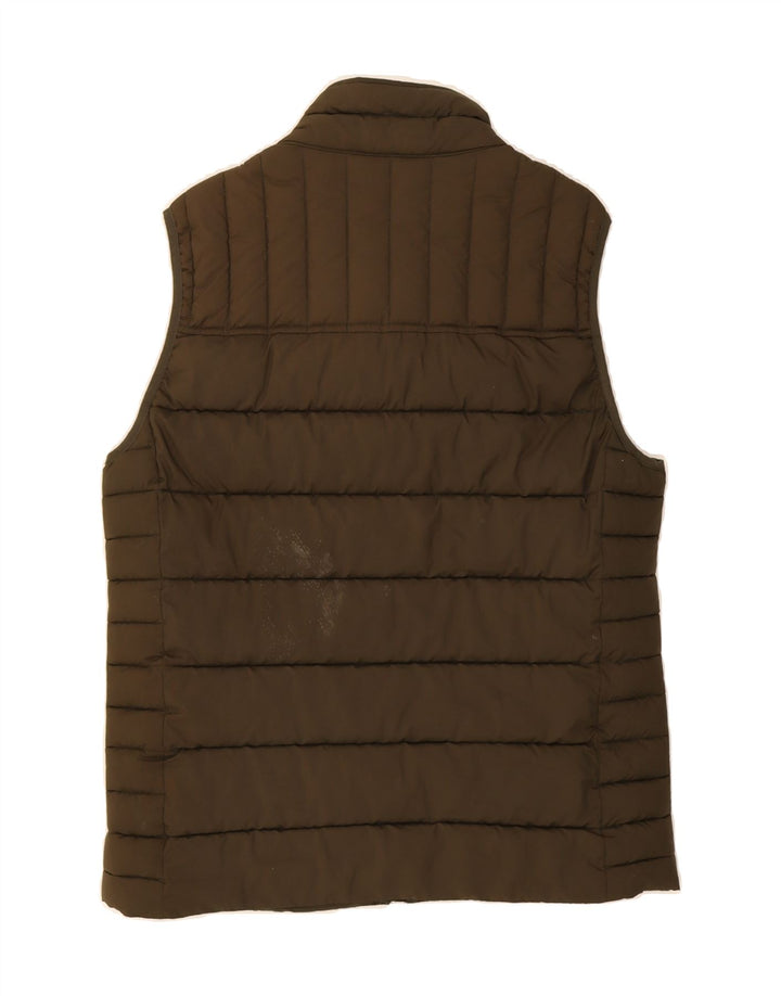 JOULES Mens Padded Gilet UK 38 Medium Brown Polyester Vintage Joules and Second-Hand Joules from Messina Hembry 
