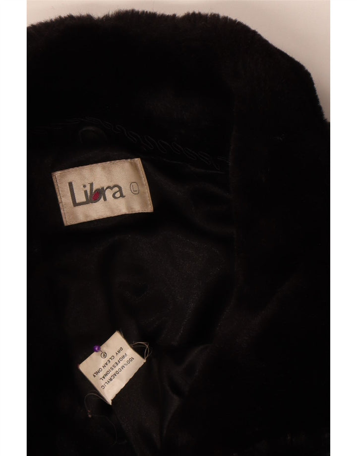 Libra Γυναικείο Πανωφόρι από Faux Fur UK 16 Large Black Modacryl