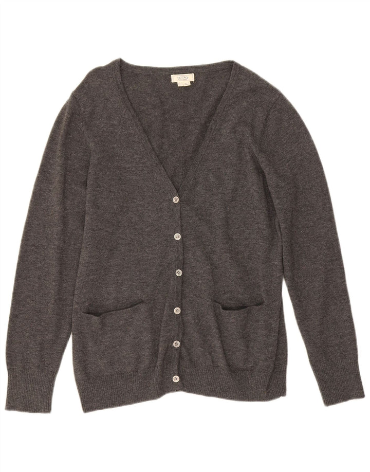 Γυναικείο πουλόβερ με ζακέτα Fat Face UK 16 Large Grey Wool