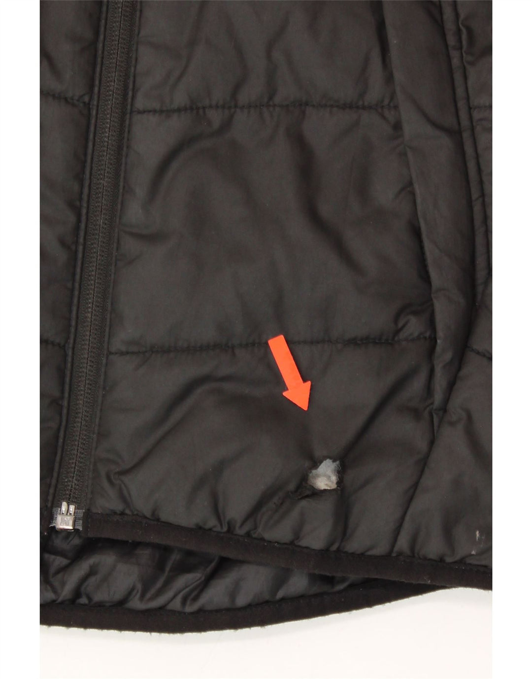 PUMA Boys Padded Jacket 9-10 Years Black Polyester Vintage Puma and Second-Hand Puma from Messina Hembry 