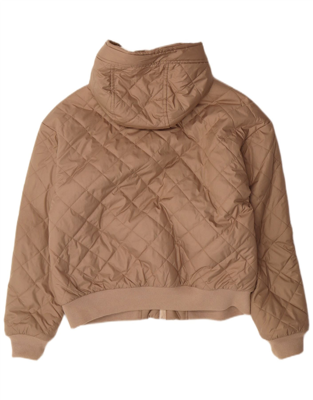 Γυναικείο καπιτονέ μπουφάν HOLLISTER UK 10 Small Beige Polyester