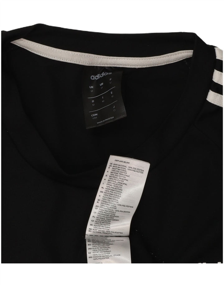 Ανδρικό T-Shirt Climalite Adidas Top Medium Black Polyester