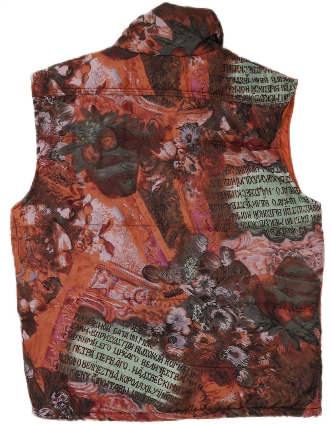 REPRISE Ανδρικά γραφικά με επένδυση Gilet UK 36 Μικρά πολύχρωμα φλοράλ