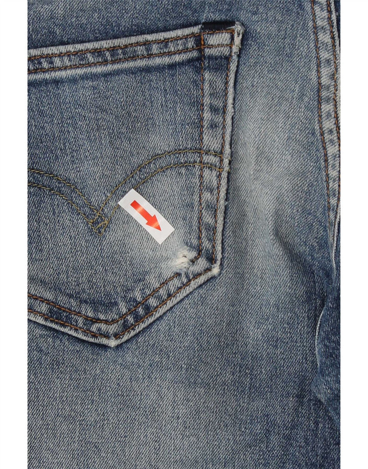 Levi's Womens 511 Slim Jeans W27 L30 Blue Cotton