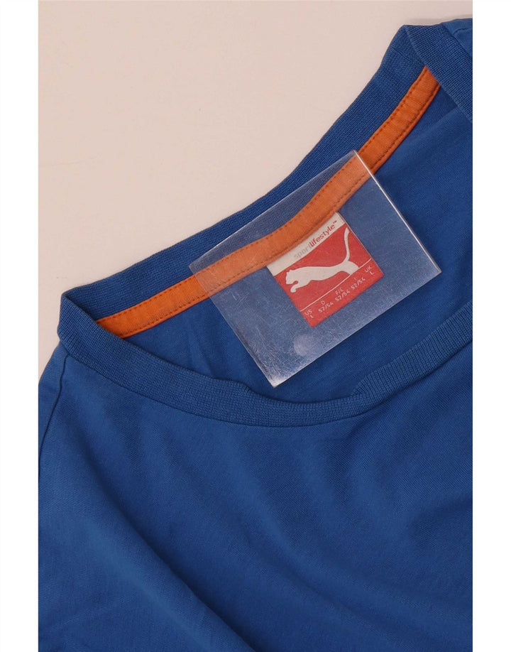 Ανδρικό T-Shirt Puma Top Large Blue
