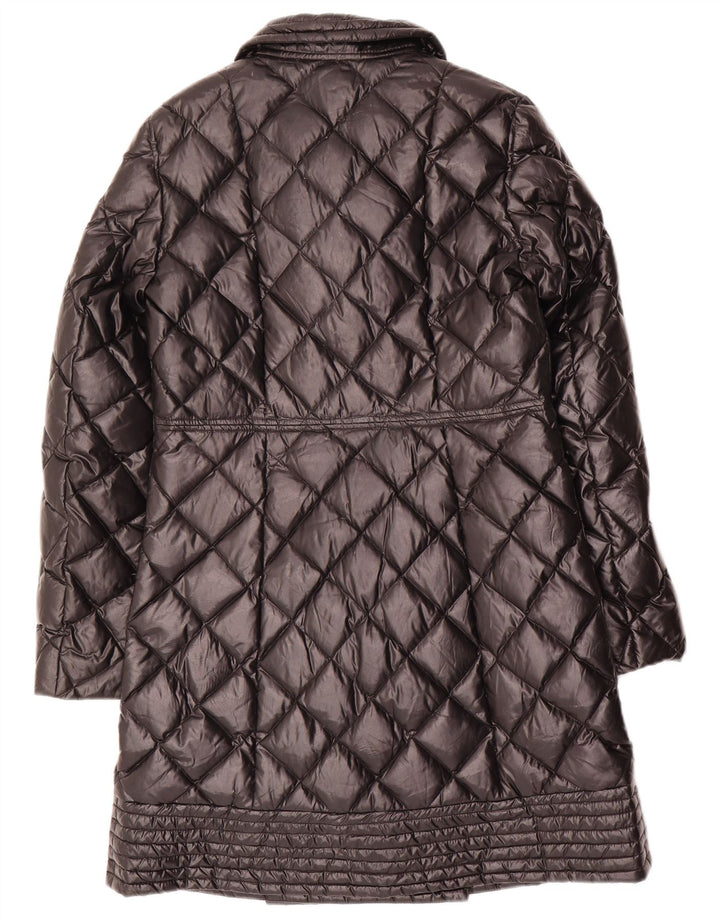 Moschino Γυναικείο παλτό με διπλό στήθος UK 8 Small Black Polyamide